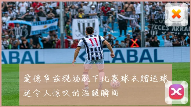 爱德华兹现场脱下比赛球衣赠送球迷令人惊叹的温暖瞬间