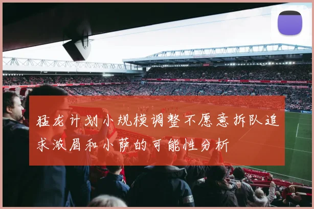 猛龙计划小规模调整不愿意拆队追求浓眉和小萨的可能性分析