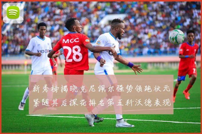 新秀榜揭晓克尼佩尔强势领跑状元紧随其后探花排名第五科沃德表现抢眼位列第三