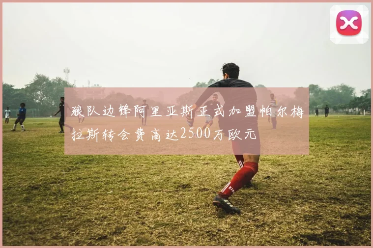 狼队边锋阿里亚斯正式加盟帕尔梅拉斯转会费高达2500万欧元